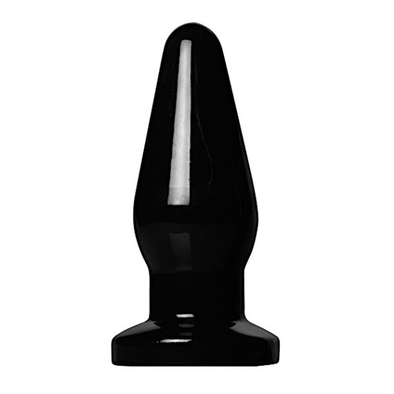 Black Anal Plug - Large