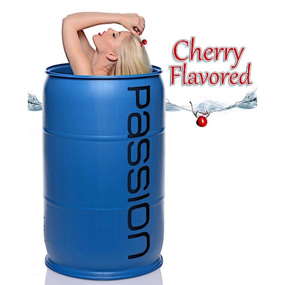 Passion Cherry Flavored Lubricant - 55 Gallon Drum