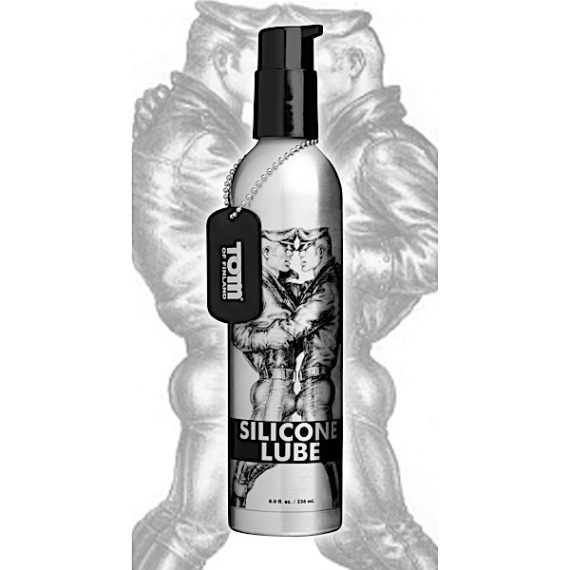 Tom of Finland Silicone Based Lube- 8 oz