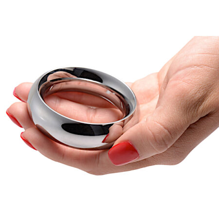 Sarge Stainless Steel Cock Ring - 2 Inches