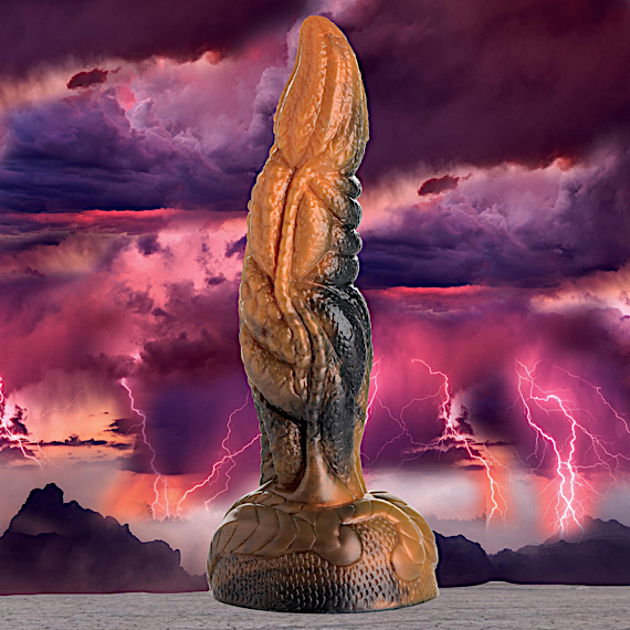 Ravager Rippled Tentacle Silicone Dildo