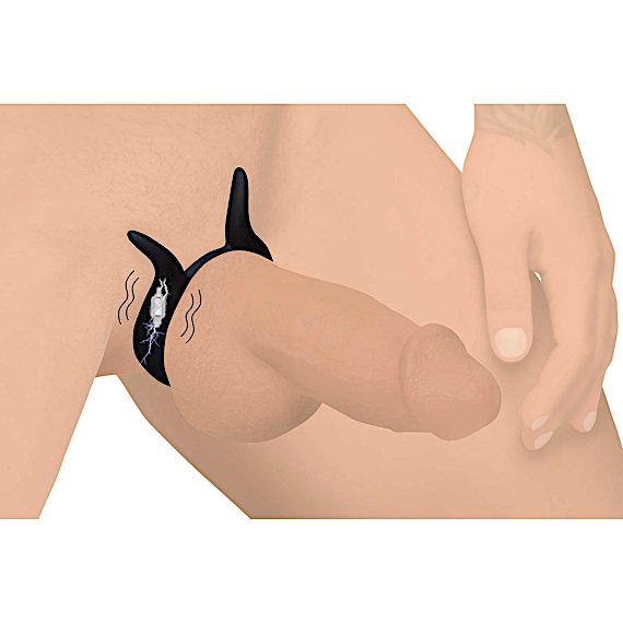 10X Dual Stim Silicone Cock Ring