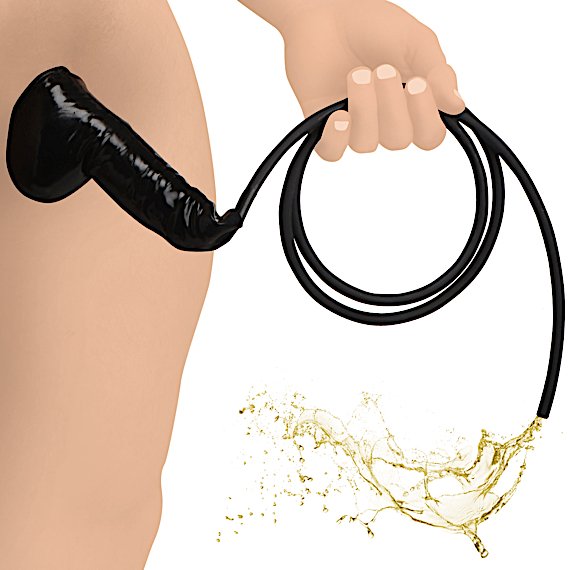 Guzzler Realistic Penis Sheath with Tube