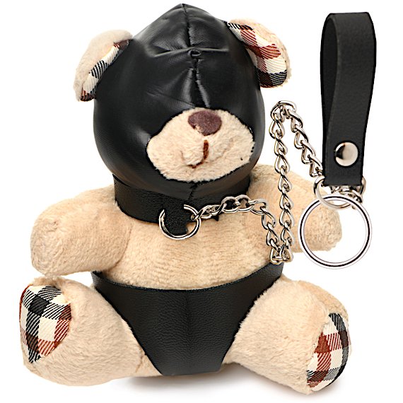 Hooded Teddy Bear Keychain