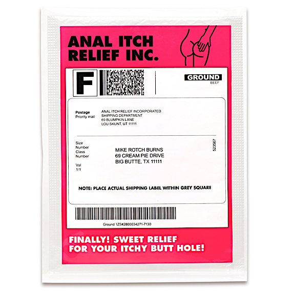 Anal Itch Relief Joke Gift