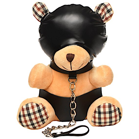 Hooded Bondage Teddy Bear