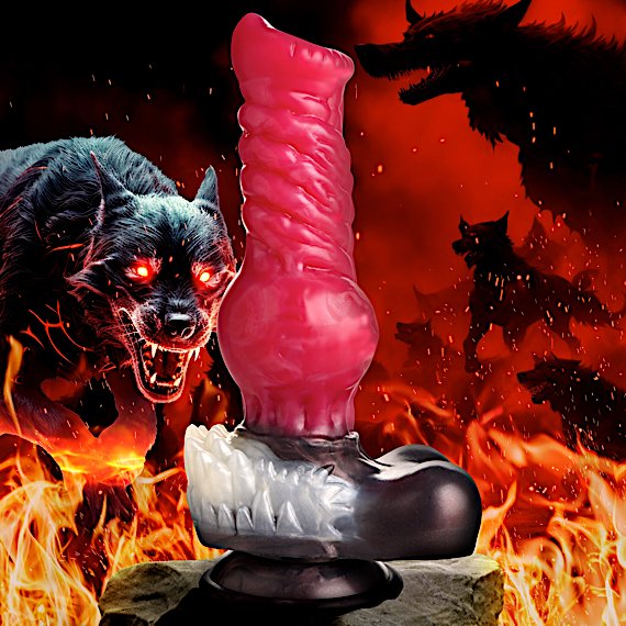 Cujo Canine Silicone Dildo - Large