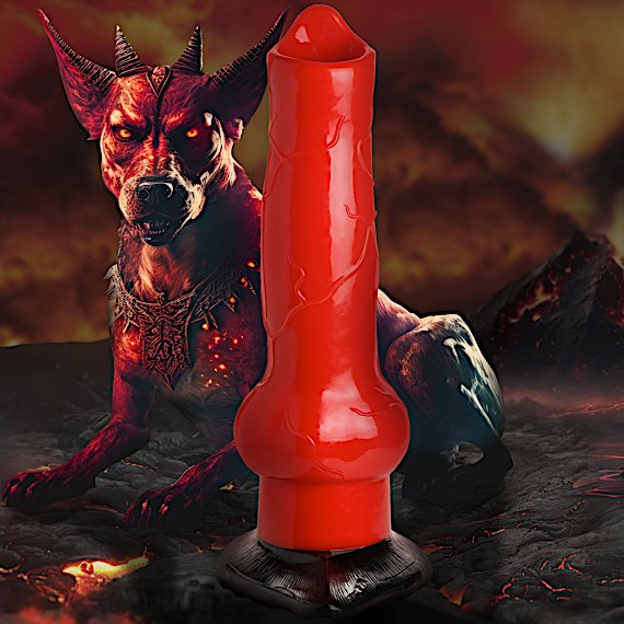Giant Hell-Hound Canine 3ft Dildo
