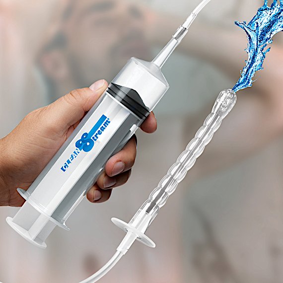 Enema 150 mL Syringe with Attachments