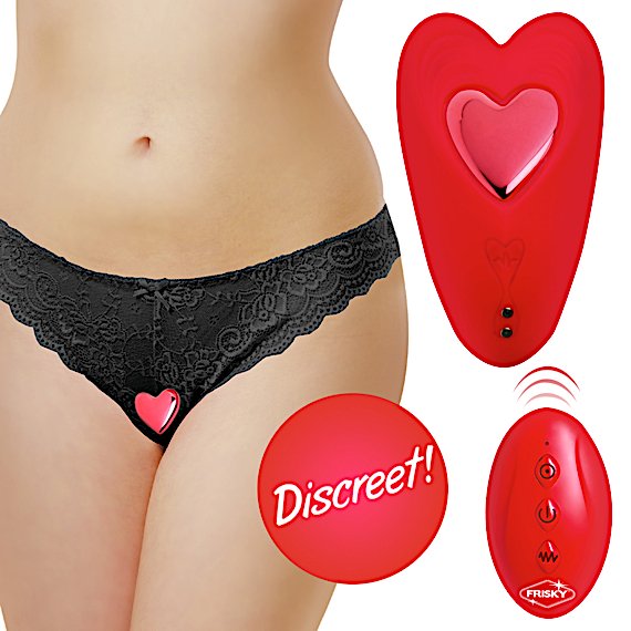 Love Connection Silicone Panty Vibe with Remote Control