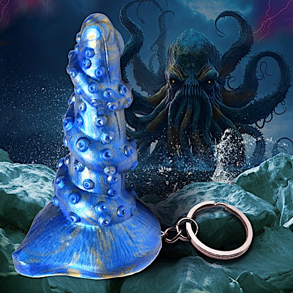 Lord Kraken Mini Dildo Key Chain