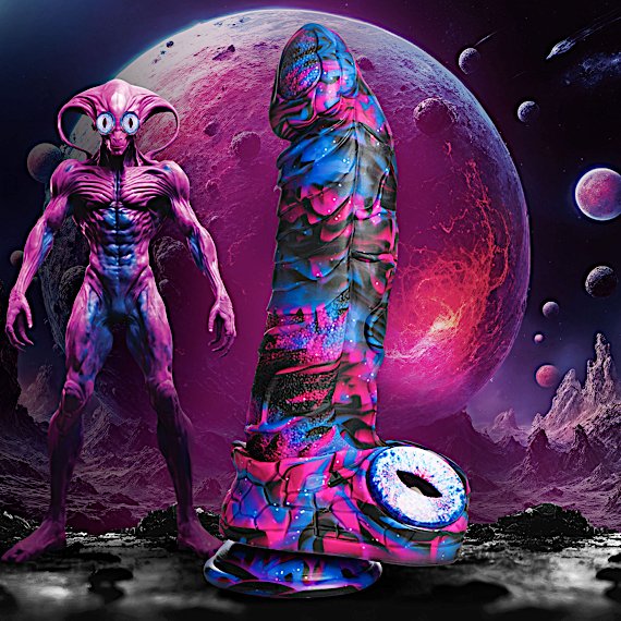 Alienoid Silicone Dildo