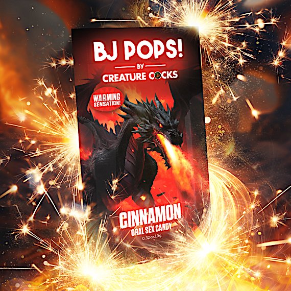 BJ Pops Warming Oral Sex Candy