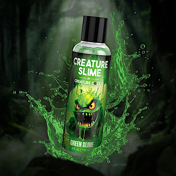 Green Creature Slime Water-Based Lubricant - 4oz