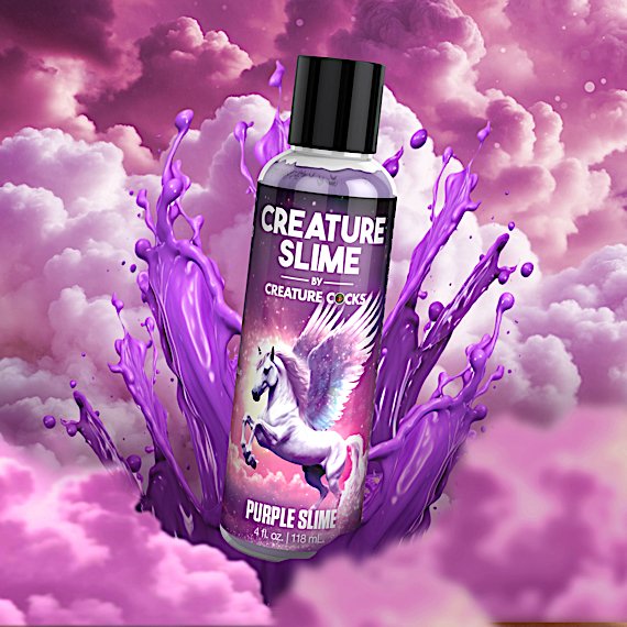 Purple Creature Slime Water-Based Lubricant - 4oz