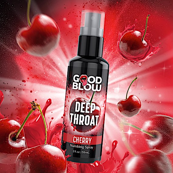 Deep Throat Cherry Numbing Spray