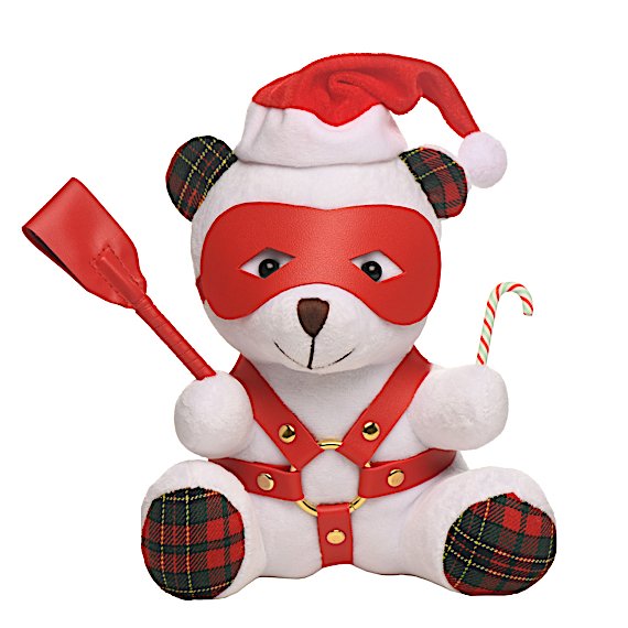 Holiday Bondage Bear - White