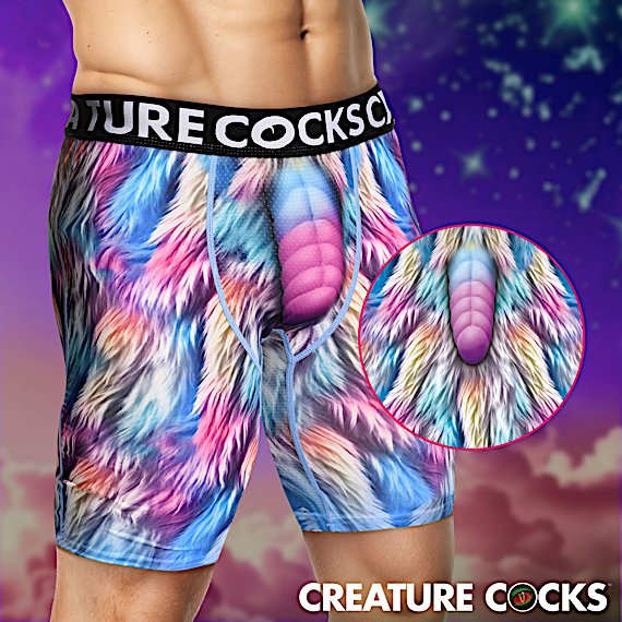 Creature Wear Mystique Unicorn Boxer Shorts - X-Large