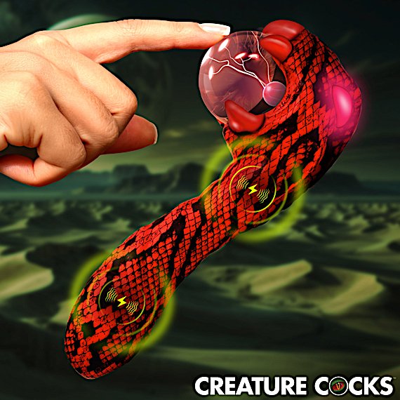 Cobra Silicone Plasma Vibrator