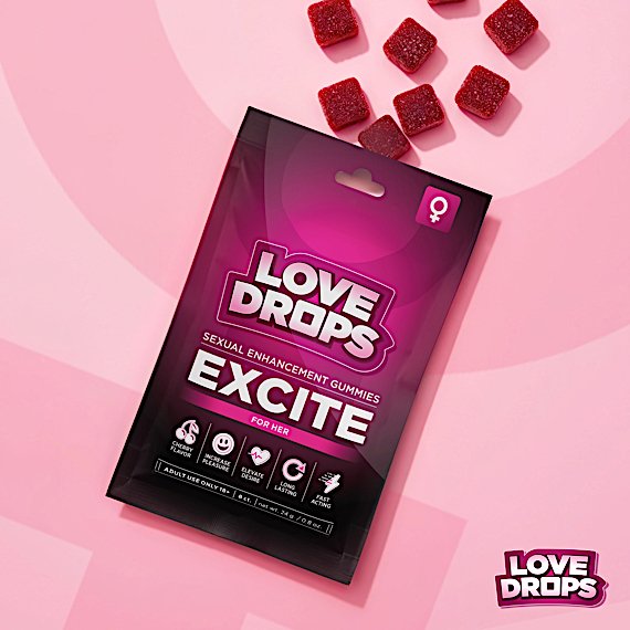Sexual Enhancement Gummies for Her - Excite (8pcs)
