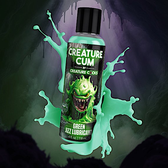 Creature Cum Green Jizz Lubricant - 4oz