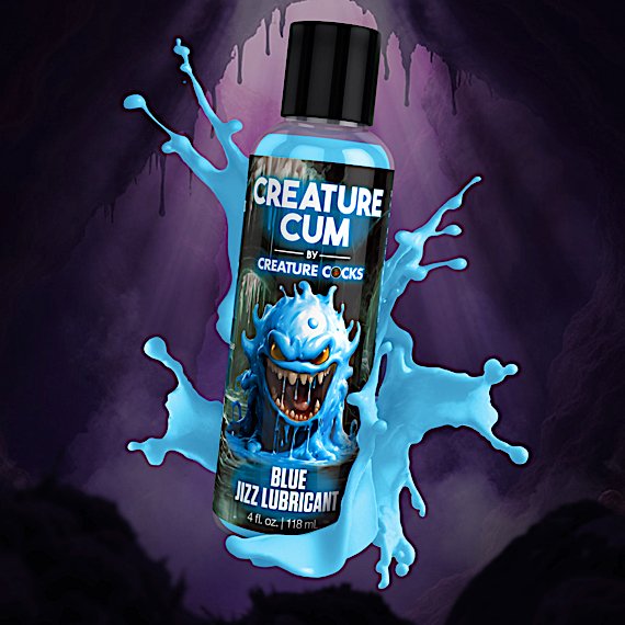 Creature Cum Blue Jizz Lubricant - 4oz