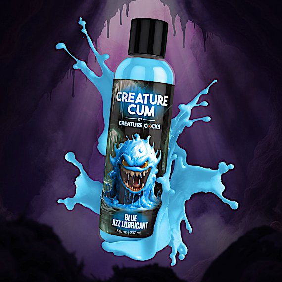 Creature Cum Blue Jizz Lubricant - 8oz