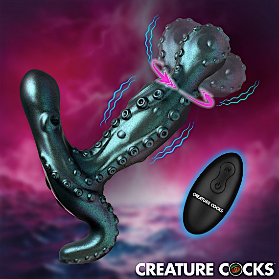 Octoprobe Gyrating Prostate Vibrator