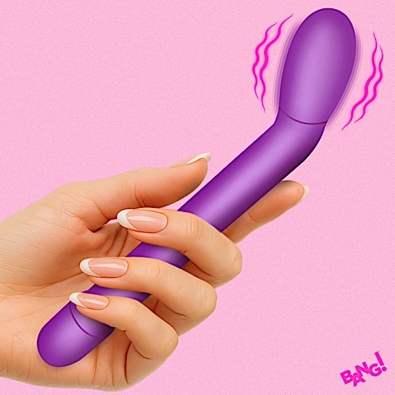 Slim G-Spot Vibrator - Purple