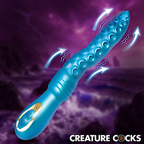 Tenta-Squirm Squirming Silicone Vibrator