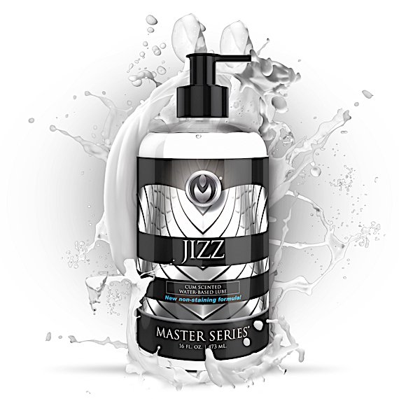 Jizz Cum-Scented Water-Based Lube 16oz
