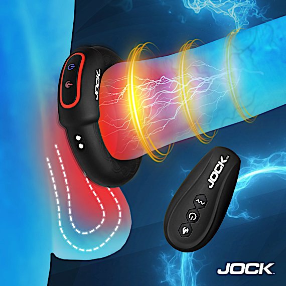 Rumbler Vibrating & Warming C-Ring - 2"