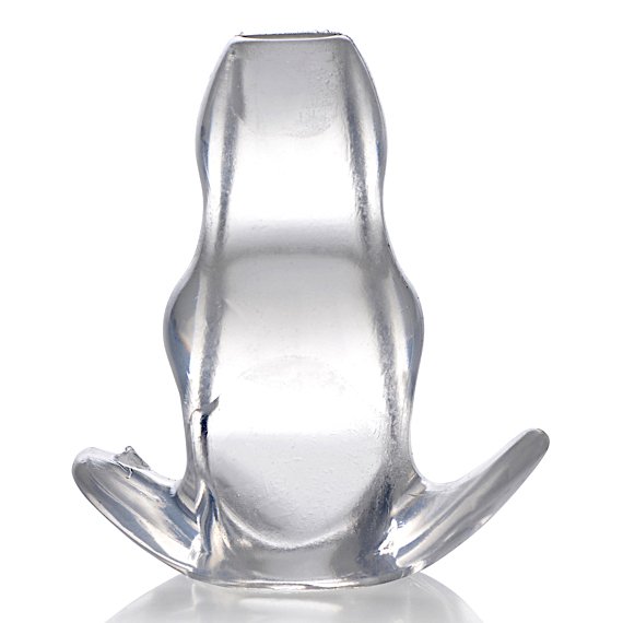 Clear View Hollow Anal Plug - Small
