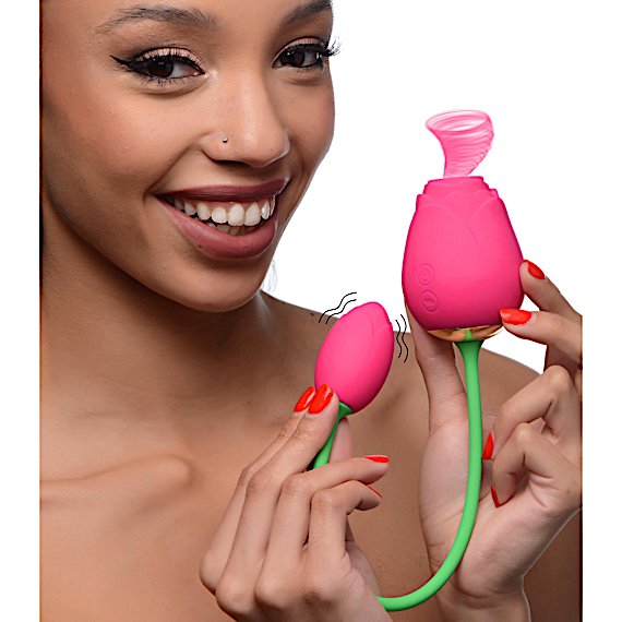 Bloomgasm Rose Duet Sucking Rose and Vibrating Rosette