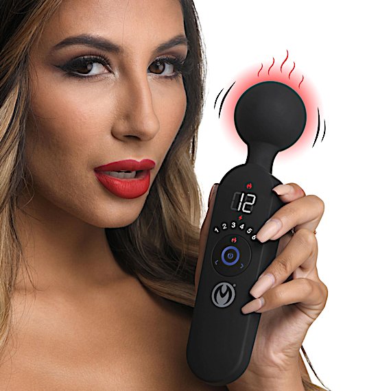 72X Silicone Heating Wand Massager