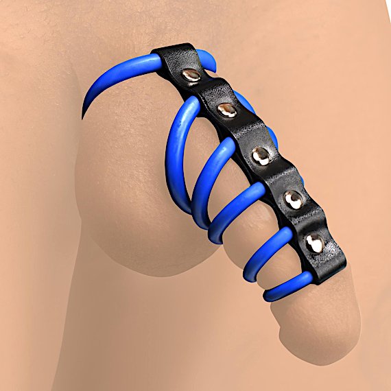 Silicone Gates of Hell Chastity Device