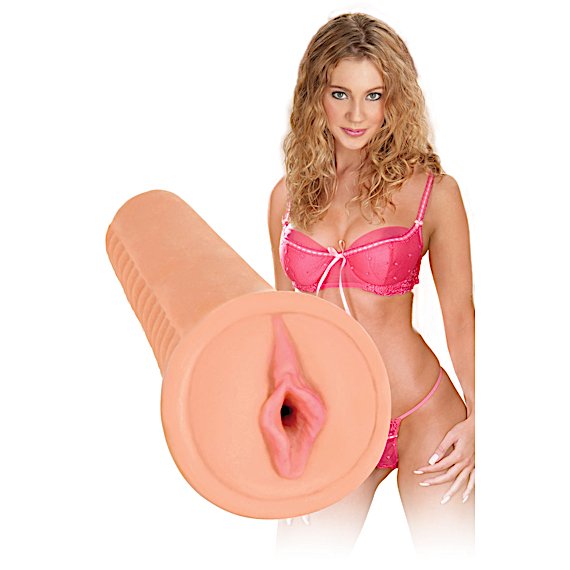 Mistress Emily BioSkin Vibrating Pussy Stroker- Flesh