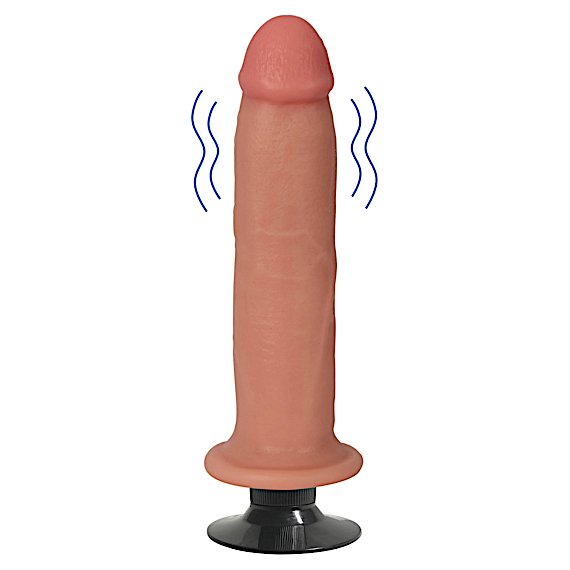 Jock Light Vibrating Dildo - 8 Inch