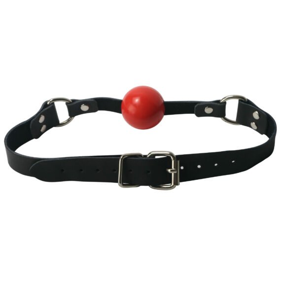 st642-smred-red-silicone-ball-gag-2d